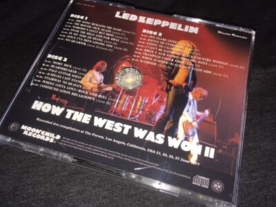 west.DVD6枚セット Led Zeppelin / How The West Was Won II - Los Angels, California