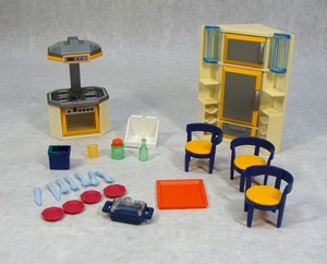 playmobil kitchen set