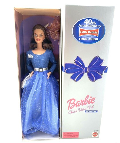  40th Anniversary 1960-2000 Little Debbie Series IV Barbie Doll - Bild 1 von 7