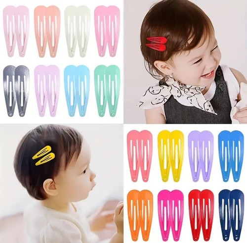 20 un. clips para el cabello a presión para pines para horquilla color barras de metal 5 cm Reino Unido - Imagen 22 de 22