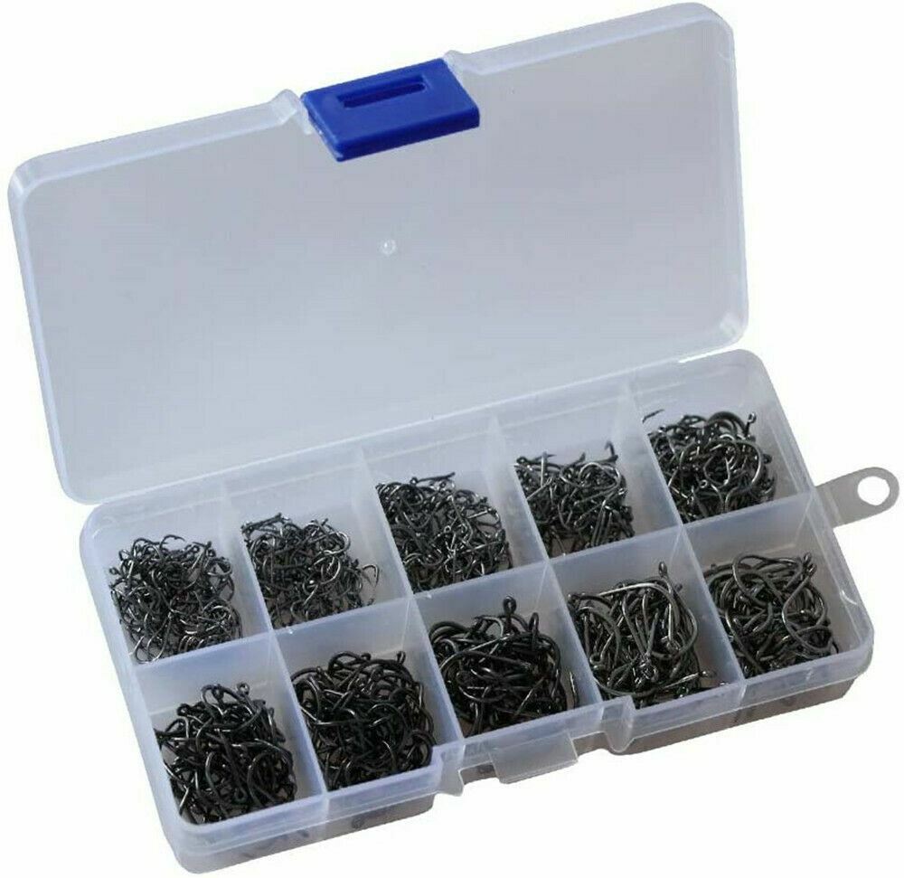 Black High Carbon Steel Starck's Fish Hooks at Rs 250/box in