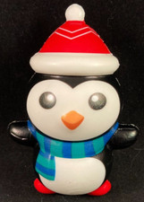 Christmas Penguin - Squishy Toy - Super Soft - Approx. 4" High - NO TAG
