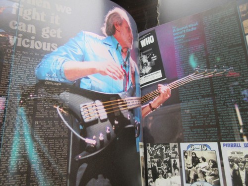 Who From The Bush to The World Tour Book Program w Ticket Townshend Joe Strummer - Picture 8 of 12