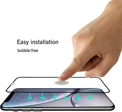 Protector de pantalla de vidrio templado de cobertura completa para iPhone 12 Pro Max 12 Mini 5G - Imagen 7 de 12