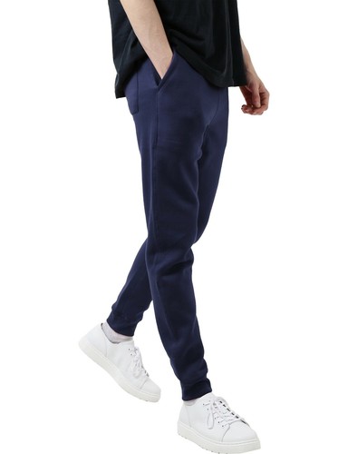Mens Basic Jogger Pants Fleece Sweatpants Track Trouser Slim Fit Hipster Gym - Picture 35 of 49