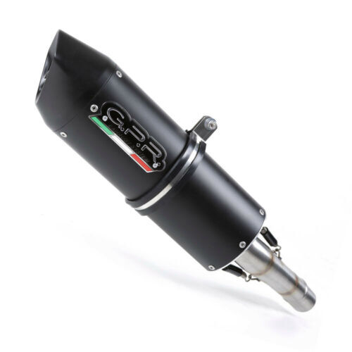 Husqvarna TE 125 4T 2010/13 EXHAUST FURORE NERO SLIP-ON BY GPR EXHAUSTS