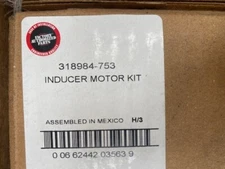 Genuine Carrier Inducer Draft Motor 318984753, 318984-753 (NEW)