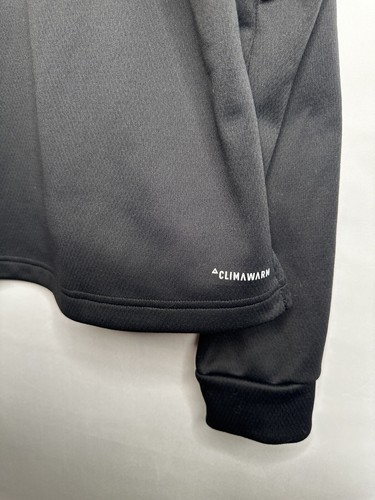 Sudadera con Capucha Adidas Climawarm Logo Para Mujer Talla Grande Negra Pullover Sudadera - Imagen 4 de 9