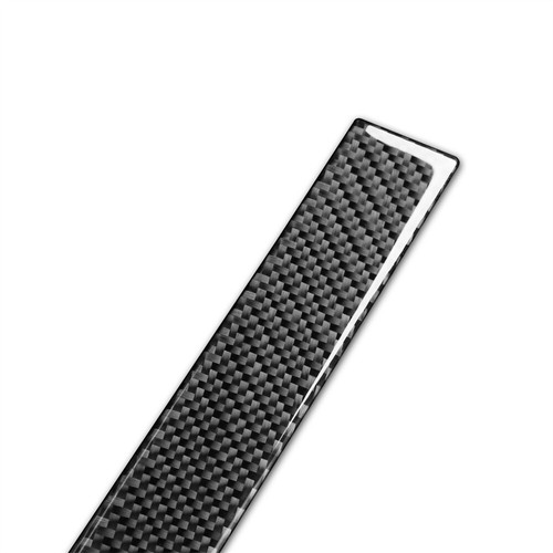 Cubierta de postes de pilar de ventana de puerta trasera delantera de fibra de carbono para Tesla Modelo S 2012-20 - Imagen 31 de 33