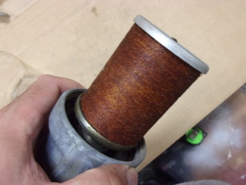 Filter Muffler Exhaust Intake Pneumatic Vane Compressor Air Vacuum Pump 3/4" Npt - Picture 8 of 9