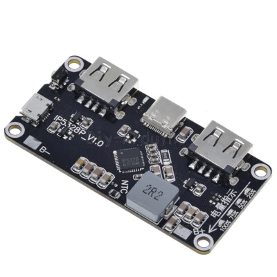MARKENLOS IP5328P 3.7V to 5V 9V 12V Step-up Boost Charging Module Dual USB Fast Charging