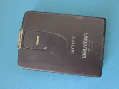 【美品DE可動品】SONY Cassette WALKMAN WM-EX2 Sony WM-EX2 Walkman Portable Cassette Player Gray Metallic