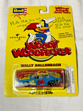 REVELL RACING 1/64 SCALE DIECAST STOCK CAR #46 WALLY DALLENBACH WOODY WOODPECKER