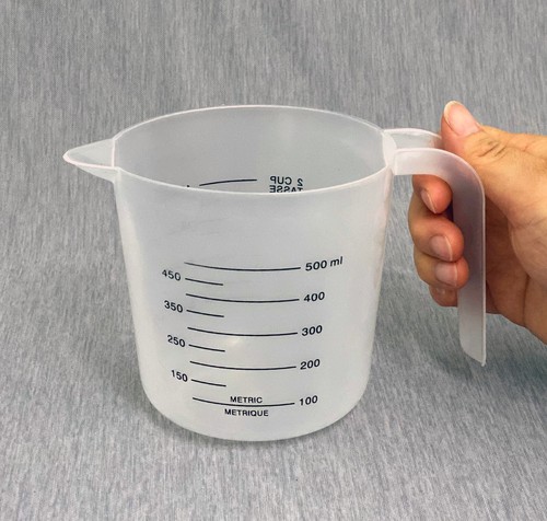 Kunststoff Messbecher 1 1/2-, 2-, 4 Becher oder 3er Set mit Griff und Ausgießer - Bild 7 von 16