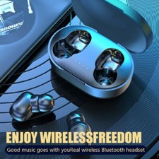 Bluetooth 5.0 HD Voice Ip-4 Waterproof Wireless Earbuds Universal