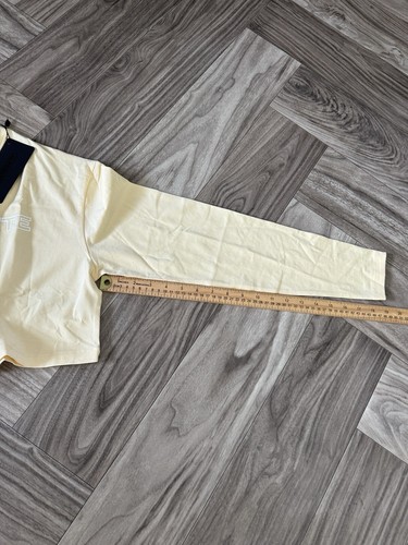 Alphalete Women’s Performance Outlined LS Crop - Sea Salt , Size XS - Picture 7 of 9