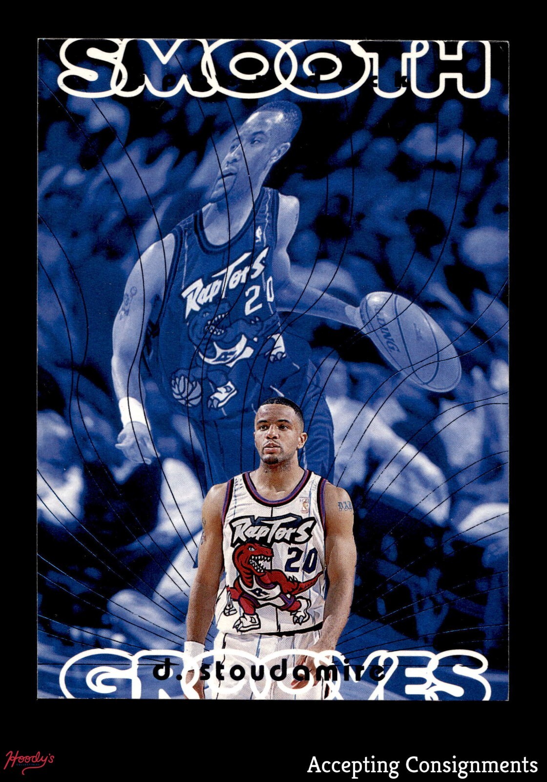1996-97 Upper Deck Smooth Grooves #SG4 Damon Stoudamire TORONTO RAPTORS
