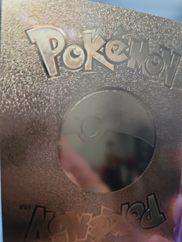 Carta Pokemon da collezione in vinile testurizzato Joltaon Vmax Gold Foil Fan Art - Foto 3 di 5