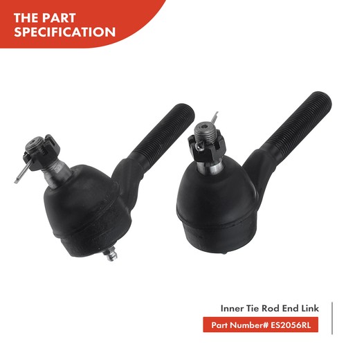 8Pcs Tie Rod End & Ball Joint for Ford Country Squire Lincoln Mercury Front Side - Picture 7 of 8