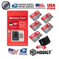 Micro SD Memory Card 32GB 64GB 128GB 256GB 512GB TF Card High Speed Adapter Lot