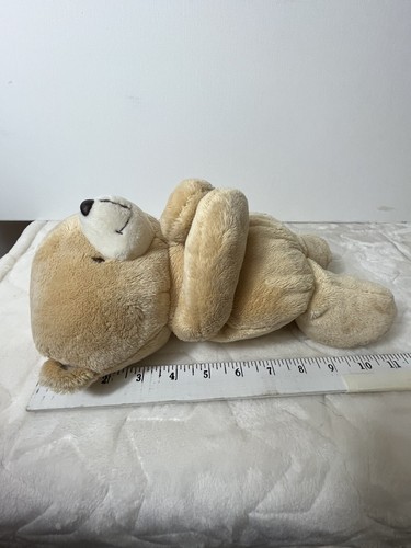 Hallmark Forever Friends Tan Plush Bear Hook Loop Hands Stuffed Animal Soft 12" - Picture 15 of 16