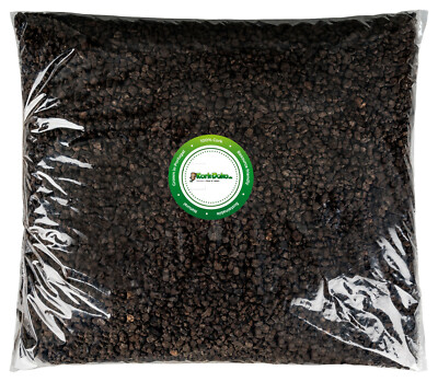 10 Liter Schwarzkorkgranulat | 2-9 mm | Korkschrot | Terrariumeinstreu | Dämmung