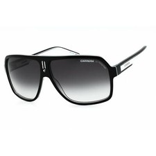 Carrera Men's Sunglasses Black Crystal White Grey Full Rim CARRERA 27 0XSZ 9O