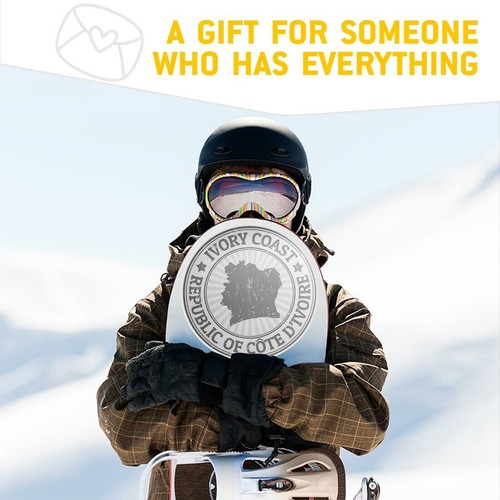 2 x Vinyl Stickers 30cm (bw) - Republic Of Ivory Coast Africa Travel #40058 - Afbeelding 7 van 8