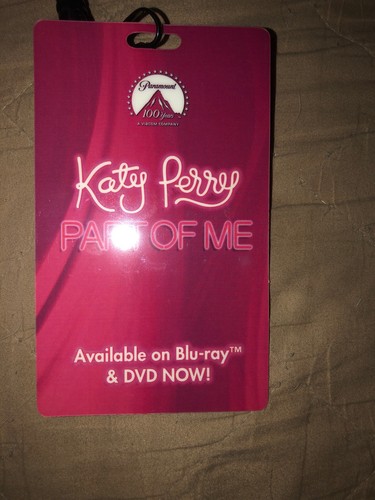 Katy Perry VIP All Access Lanyards - Part Of Me DVD - Picture 4 of 4