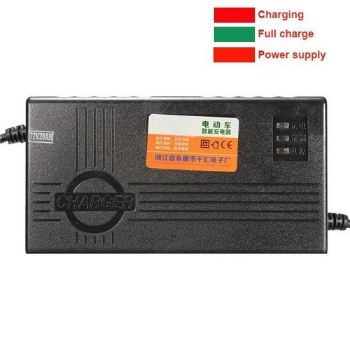 72V 20AH Battery Charger For Scooter Electric Bicycle Lead Acid Battery - Picture 2 of 11