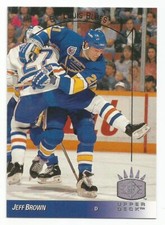 JEFF BROWN 1993-94 UPPER DECK SP INSERTS CARD MINT CONDITION