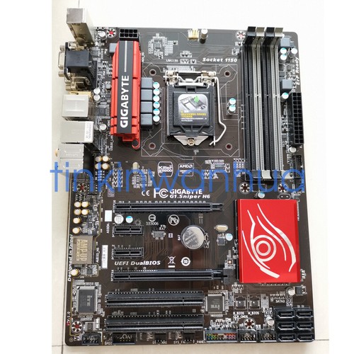 For Gigabyte G1.Sniper H6 LGA1150 DDR3 VGA+DVI+HDMI 6×SATA3 ATX Motherboard - Picture 3 of 5