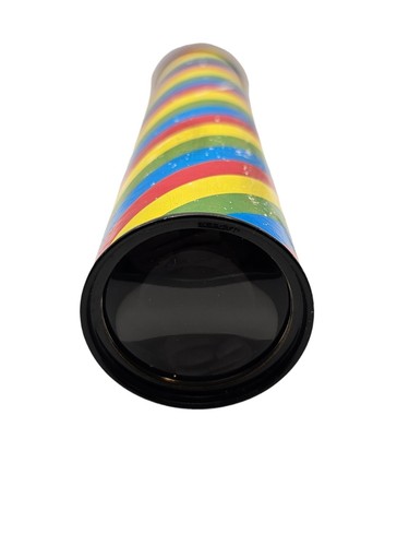 Beautiful Vintage Japanese Rainbow Swirls Kaleidoscope Looking Glass 9.75" - Picture 7 of 10