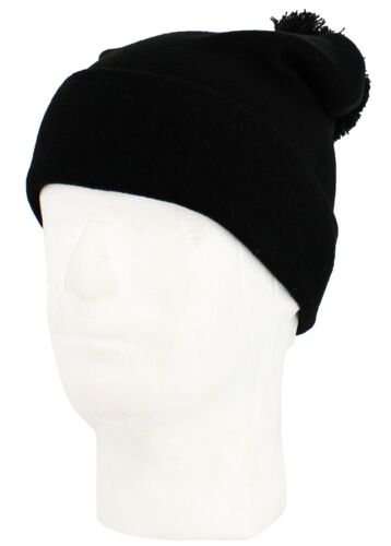 Premium Qualität Basic Bommel Beanie - Bild 4 von 33