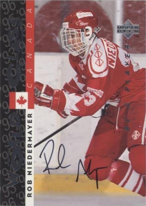1995-96 Upper Deck Be a Player - Rob Niedermayer #S184 - 1 of 1