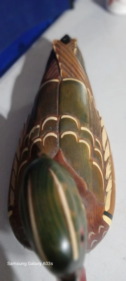 Señuelo Big Sky Carvers grande 17,75" 2002 madera pato Foto 4 de 4