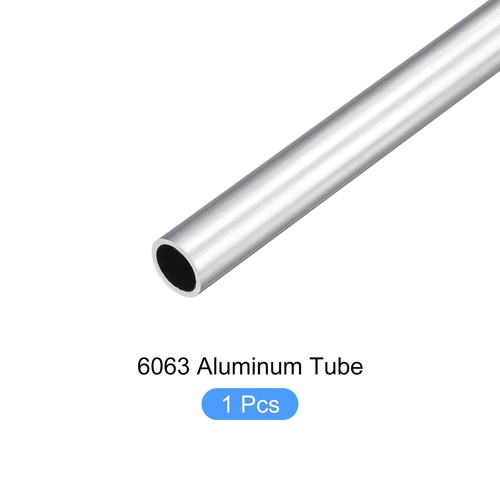 6063 Aluminum Tube 10mm OD x 8mm ID x 250mm Aluminum Round Tubing for Handicraft - Picture 5 of 5