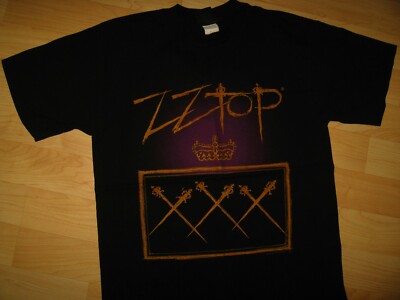 ZZ Top 1999 Concert T Shirt Medium - XXX Album USA American