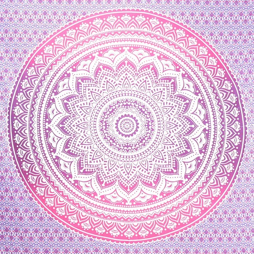 Tapestry Mandala Wall Hanging Boho Cotton Poster Twin Queen Tapestry Home Decor - Picture 250 of 472