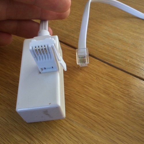 Bundle ADSL-FILTERS, ADSL Splitter Cable. secondary phone filters. 3m extension - Afbeelding 9 van 10