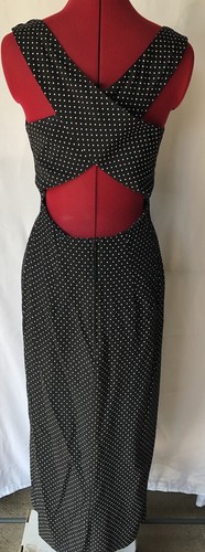 Blondie and Me Retro Vintage Stil Neckholder Bleistift Tupfen Kleid Gr 9-10 - Bild 7 von 10