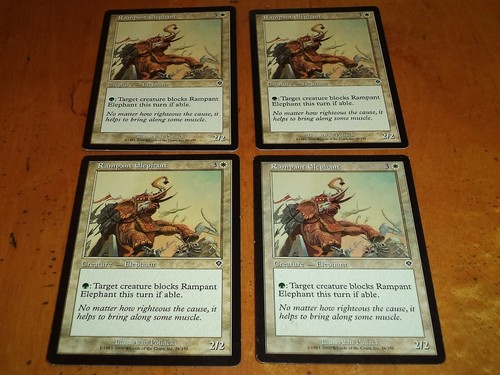4x Playset MTG Magic the Gathering Complete Set of 4 x4 Cards Invasion You Pick - Picture 87 of 158