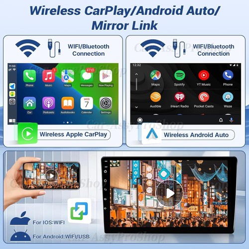 9'' Android 13 Car Radio Carplay GPS Navi Wifi BT For Ford Fusion Mondeo 2013-16 - Picture 4 of 11