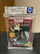 Atari 2600 SECRET QUEST NEW & Factory Sealed WATA Graded 7.0 A+ Retro Not VGA