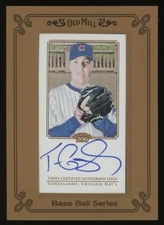 2010 Topps 206 Mini Framed Auto Piedmont Tom Gorzelanny #TA-TG Auto