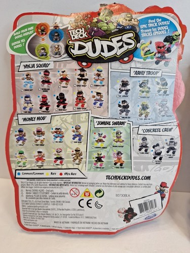 Tech Deck Dudes Bundle -Set Of 2 Collectible Skater Figures New Sealed - Picture 9 of 9