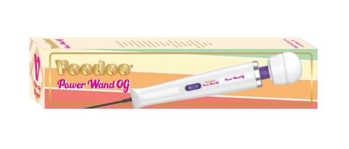 Voodoo Classic Power Wand OG Blanco Original Masajeador Multivelocidad, Enchufable, Blanco - Imagen 4 de 4