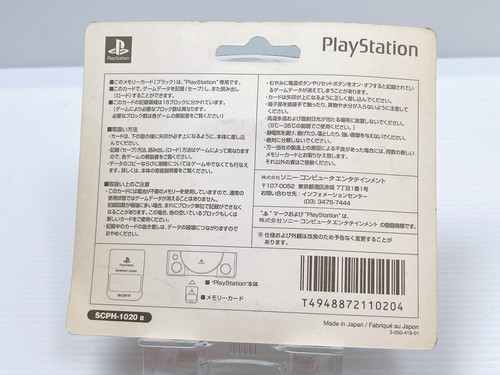 New PS1 Memory Card 15 Block SONY PlayStation 1 boxed SCPH-1020 set of 2 - Picture 7 of 16