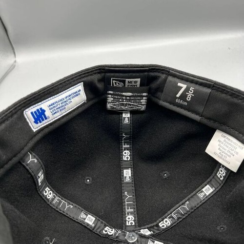 Undefeated Mütze Herren 7 5/8 schwarz 59Fifty New Era Fitted Cap Schurwollmischung - Bild 5 von 8
