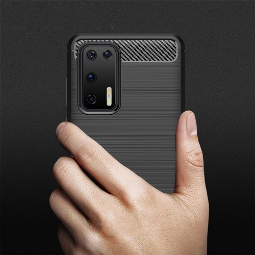 Huawei Etui na telefon Cover TPU Case Futerał ochronny Komórka Bumper Wygląd włókna węglowego Etui - Zdjęcie 15 z 22